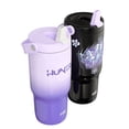 thumbnail image 3 of Zak Designs KPop 20oz Stainless Steel Sutton Flex Grip Siply Tumbler Set, 2-Pack, 3 of 7