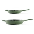 thumbnail image 5 of Tramontina 9" and 12" Enamel Cast Iron Skillet Set, 5 of 15