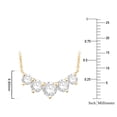 thumbnail image 3 of 1.50 CT.T.W. Lab Created Diamond Fashion Pendant in 14K Yellow Gold, 3 of 4