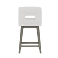 thumbnail image 14 of HH2 Home Upholstered Key Back Wood Adjustable Height Swivel Bar Stool, 14 of 19