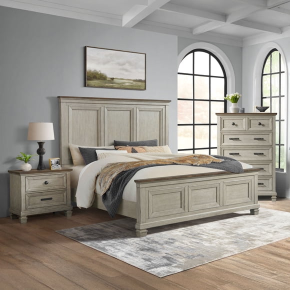 Society Den Bloomfield King Panel Bedroom Set, Assorted Sets
