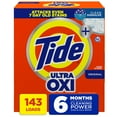 thumbnail image 1 of Tide + Ultra Oxi Powder Laundry Detergent, Original, 143 loads, 225 oz., 1 of 8