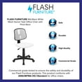 thumbnail image 4 of Flash Fundamentals Mid-Back Mesh Swivel Task Office Chair, Assorted Colors, 4 of 15