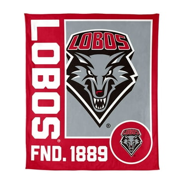 Logo Brands New Mexico Lobos 60"x70" Super Plush Blanket