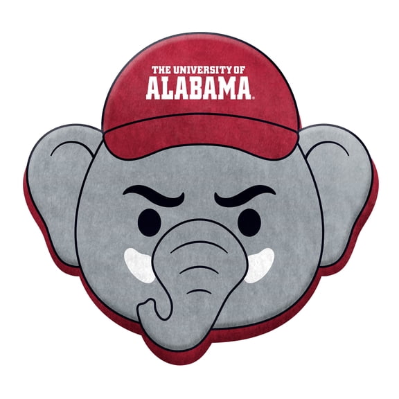 Logo Brands Alabama Crimson Tide Puff Pillow