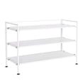thumbnail image 8 of Seville Classics 3-Tier Resin Slat Shoe Rack, 26.5" W x 12.2" D x 19" H Assorted Colors, 8 of 14