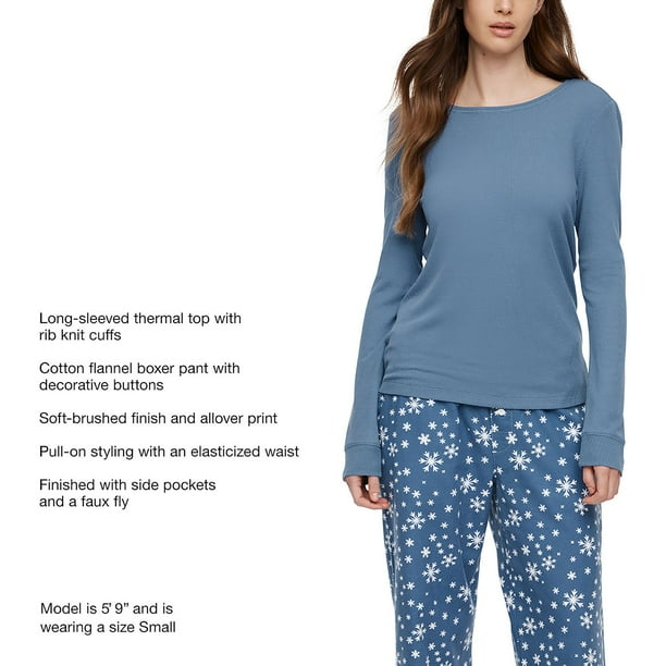 Gap Women's 2-Piece Flannel Pajama Set