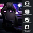 thumbnail image 4 of Arozzi Milano Special Edition Ergonomic Computer Gaming/Office Chair, Dark Grey, 4 of 9
