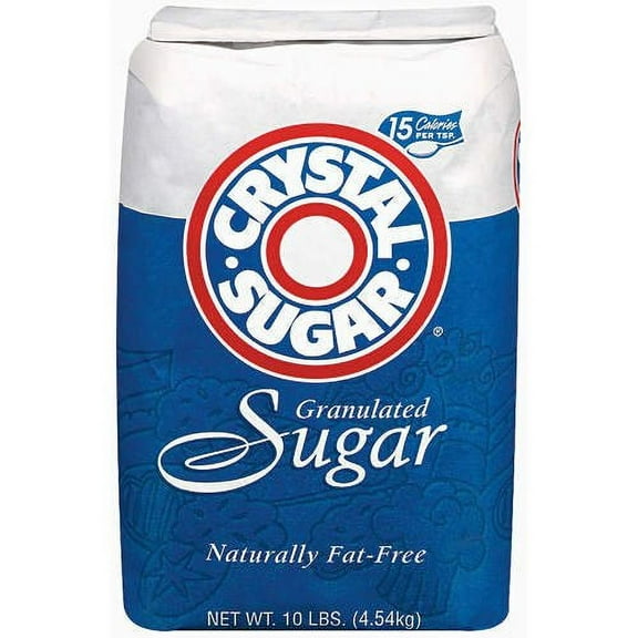Crystal Sugar, Granulated 10 lb.
