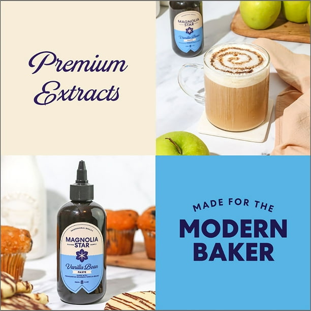 Magnolia-Star Vanilla Bean Paste Squeeze Bottle, 8 fl. oz