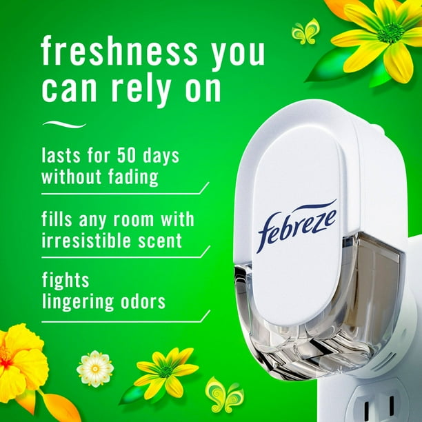 Febreze Plug Air Freshener, Gain Original + Gain Moonlight Breeze
