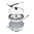 thumbnail image 1 of Cuisinart 4-Piece Stainless Steel Preferred Pan Set, 1 of 8