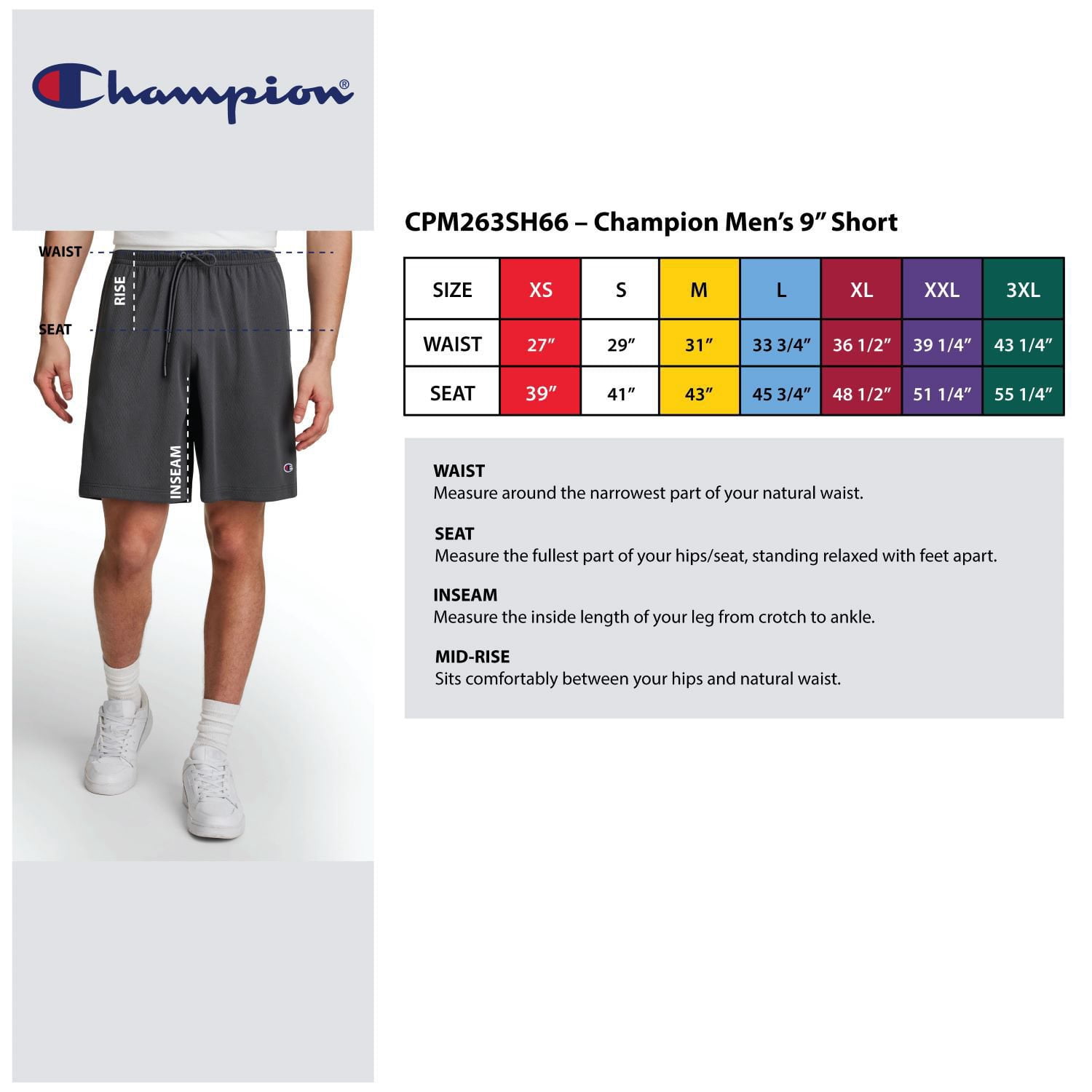 Champion Men's Mesh Shorts - Samsclub.com