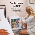 thumbnail image 3 of Cooluli Curve Mini Fridge 1.7 cu ft & 3.8 cu ft, 3 of 7