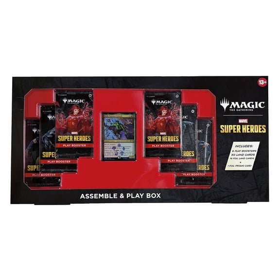 Magic The Gathering: Marvel Superheroes Assemble & Play Box