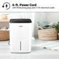 thumbnail image 5 of Aeric 50-Pint Portable Dehumidifier with Pump & Drain, 5 of 9