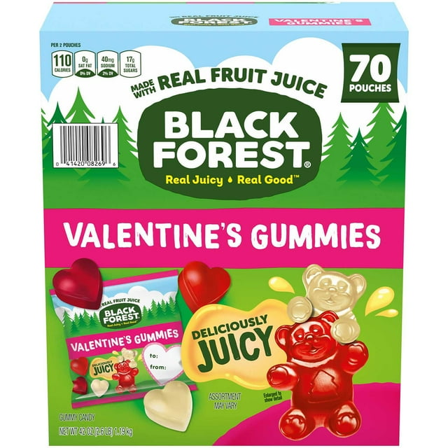Black Forest Valentine Gummies 70 pk.