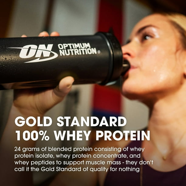 Optimum Nutrition, Gold Standard 100% Whey, Vanilla Ice Cream