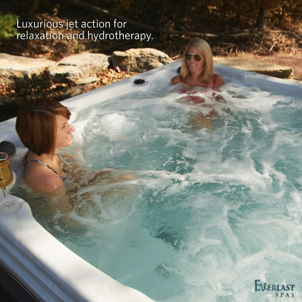 Everlast Spas Prosperity 6-Person 60-Jet Acrylic Lounger Spa