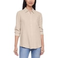 thumbnail image 2 of Gap Women's Linen Blend Button-Down Shirt, 2 of 10