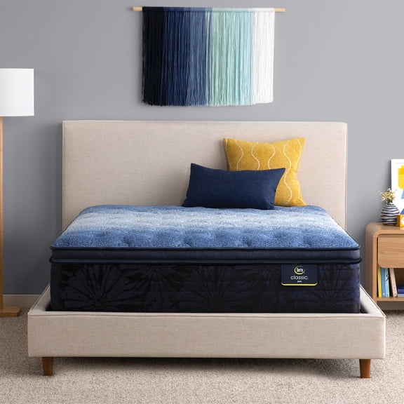 Serta Classic Plus Heather Ridge Pillow Top Mattress (Available in Medium and Plush)