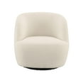 thumbnail image 5 of Blair Boucle Swivel Chair, 5 of 8