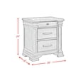 thumbnail image 7 of Society Den Paterson Storage 3PC or 5PC Bedroom Set in Grey, Assorted Sizes, 7 of 8