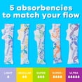 thumbnail image 5 of Tampax Pearl Tampons Trio Pack, Unscented, Light, Regular & Super, 86 ct., 5 of 9