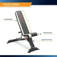 thumbnail image 4 of Marcy Adjustable Utility Weight Bench, 4 of 10
