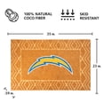 thumbnail image 3 of Logo Brands Los Angeles Chargers Coir Outdoor Mat, 3 of 3