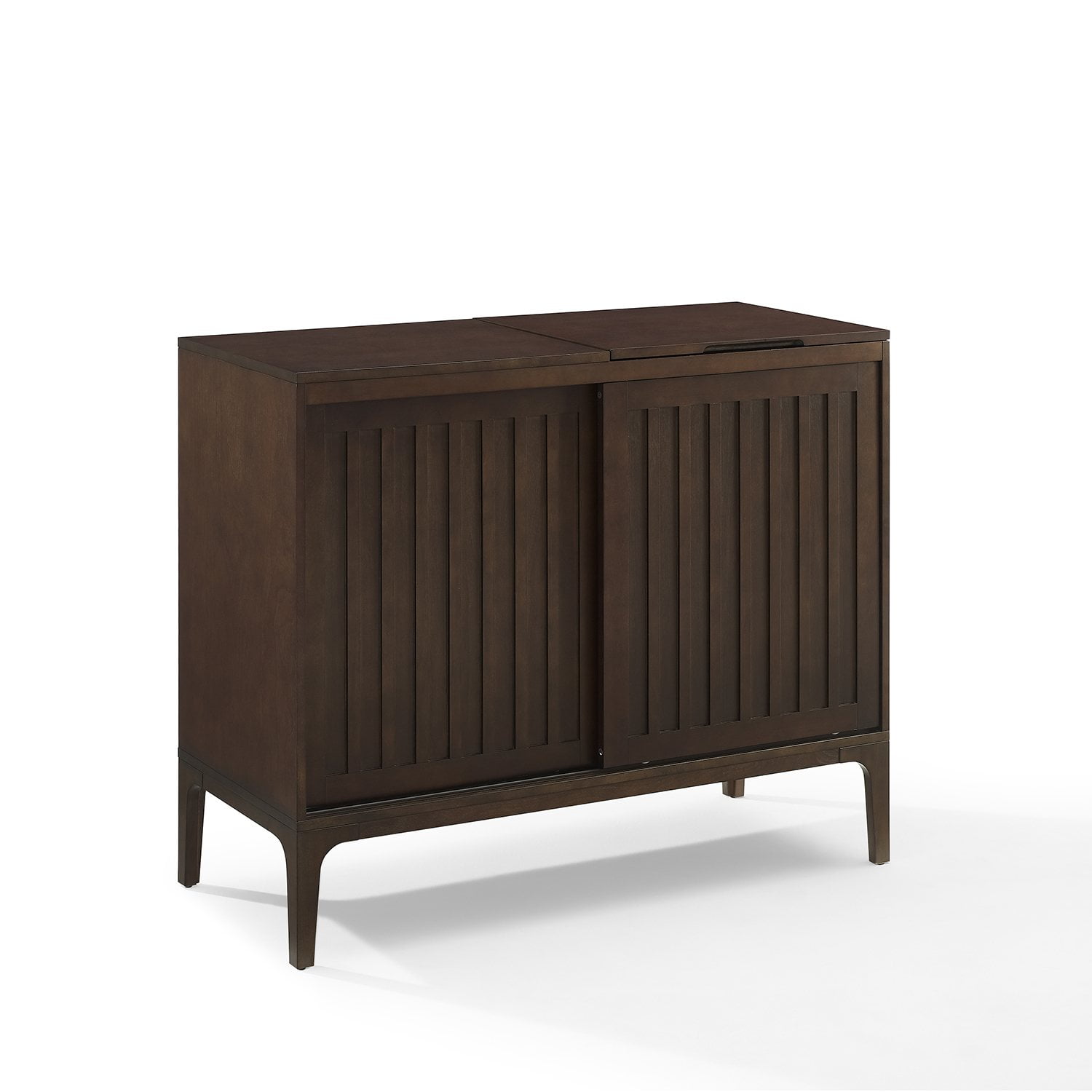 Crosley Furniture Asher 42" Record Storage Accent Console