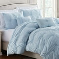 thumbnail image 5 of Ultra Plush Floral Pintuck Comforter Set, Assorted Sizes, 5 of 5
