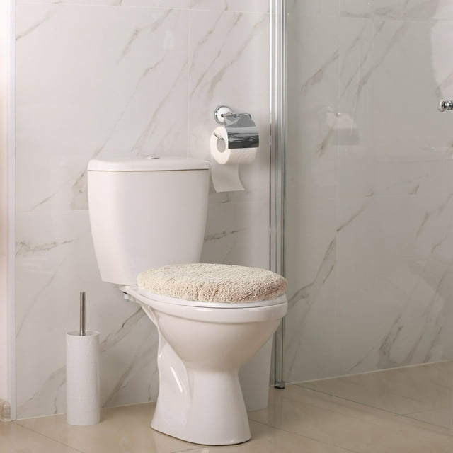 Town & Country Everyday Ultra Plush Solid Tufted Toilet Cover