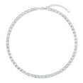 thumbnail image 2 of 925 Sterling  Silver Lab White Sapphire Tennis Necklace, 2 of 5