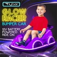 thumbnail image 3 of Flybar 12V Racer Glow Bumper Car, 3 of 9