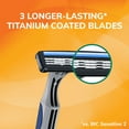 thumbnail image 4 of BIC Sensitive 3 Disposable Razors for Men, 3 Blade, 21 ct., 4 of 9