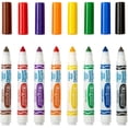 thumbnail image 7 of Crayola Washable Markers, Broad Point, Classic Colors, 8-pack, 7 of 8
