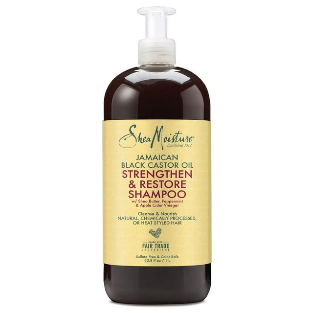 Shea Moisture Jamaican Black Castor Oil Shampoo, 33.8 oz.