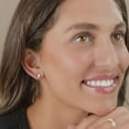 thumbnail image 5 of Lab Created Diamond Earrings in 14K Gold, 5 of 7