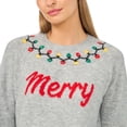 thumbnail image 2 of Vince Camuto Women's Holiday Crew Neck Sweater, 2 of 4