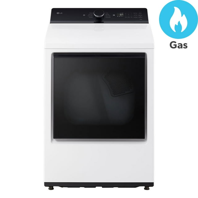 LG 7.3 cu. ft. Gas Dryer with Sensor Dry