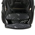 thumbnail image 4 of Brookstone Hayes 18" Business Laptop Backpack - Black/Gold, 4 of 9