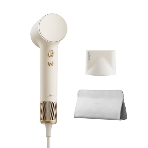 Laifen Mini Hair Dryer, 1 nozzle + bag, Choose Color