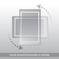 thumbnail image 3 of Homewerks 30'' x 36'' Dimmable Frameless LED Lighted Mirror with Anti-Fog, 3 of 7