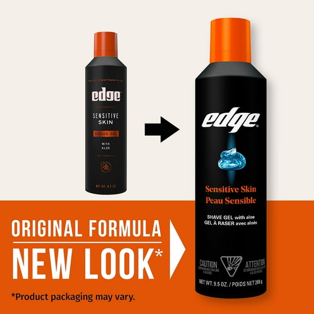 Edge Sensitive Skin Shaving Gel for Men, 9.5 oz., 3 pk. - Samsclub.com