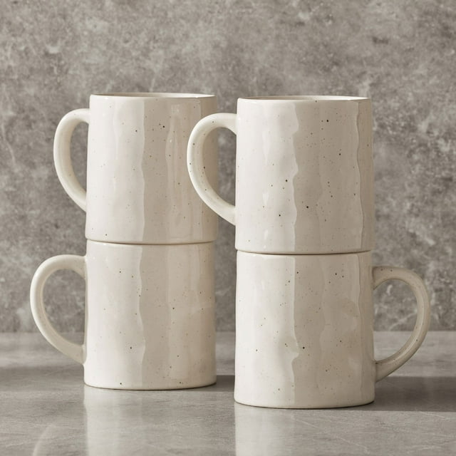 Member's Mark 4-Piece Artisan Stoneware Mug Set, Choose Color