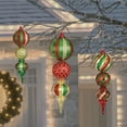 thumbnail interactive-video image 1 of Member's Mark Jumbo Pre-Lit Shatterproof Ornament Stake Lights, Set of 3, 1 of 10