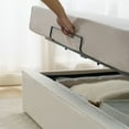 thumbnail image 6 of ZINUS Night Therapy Boucle Platform Bed Frame With Lifting Storage, Assorted Sizes, 6 of 12