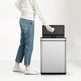 thumbnail image 9 of EKO 12.5G/47L Stainless Steel Matte finish Sensor Trash Can, 9 of 9