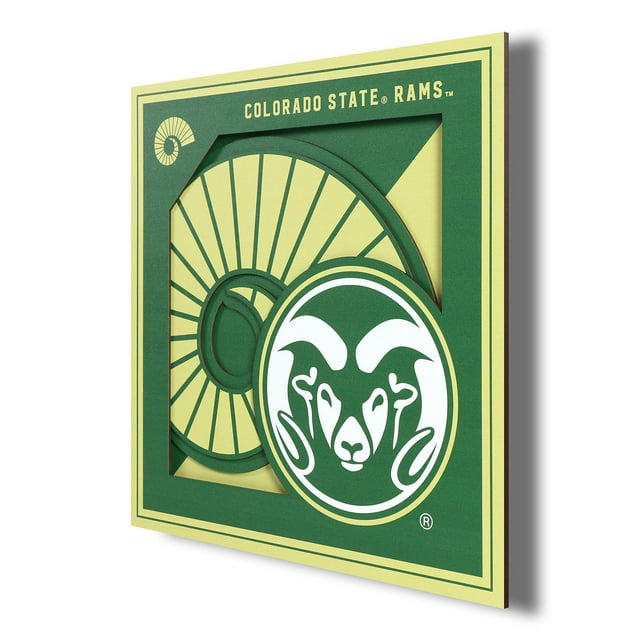YouTheFan NCAA 3D Logo Series Wall Art - 12x12